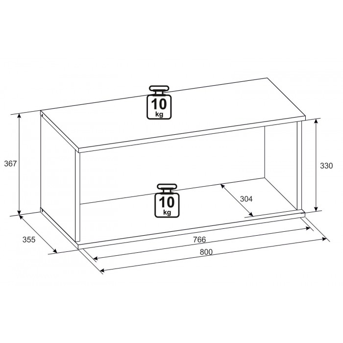 Шкаф навесной Aurelio